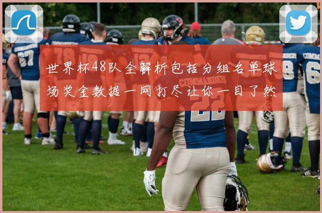 世界杯48队全解析包括分组名单球场奖金数据一网打尽让你一目了然
